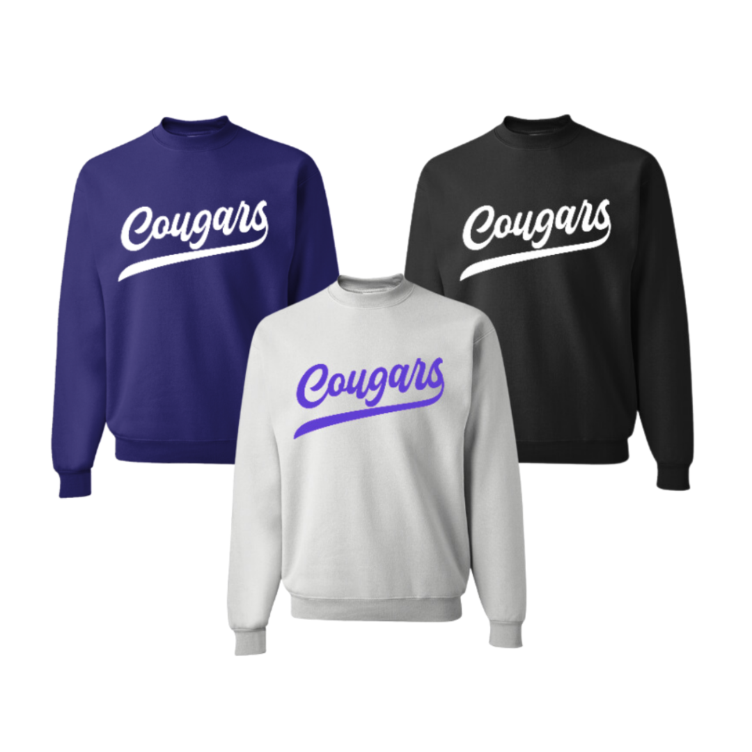 CORY COUGARS CLASSIC CREWNECK