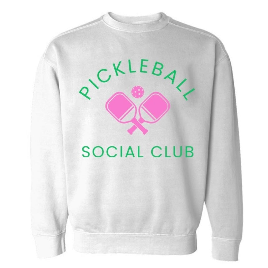 PICKLEBALL SOCIAL CLUB CREWNECK