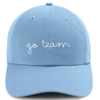 GO TEAM BASEBALL CAP